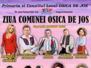 ZIUA COMUNEI Osica de JOS – 13, 14 si 15 AUGUST 2021