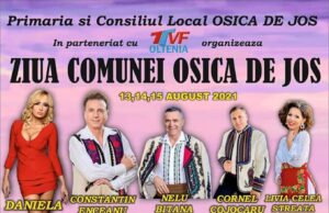 ZIUA COMUNEI Osica de JOS – 13, 14 si 15 AUGUST 2021