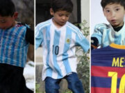 Copilul afgan care a primit un tricou de la Messi îi cere acestuia ajutor pentru a scăpa de talibani: Vă rog să mă salvați