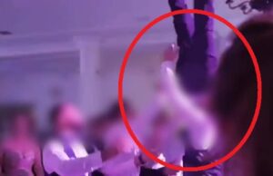 Momentul în care mirele din Băile Felix este aruncat în aer de prieteni și scăpat. În ce stare se află tânărul