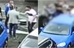 Bătaie cu pumni şi picioare în parcarea unui mall din Craiova. Doi soţi ar fi fost atacaţi din cauza unui loc de parcare