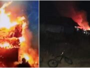 Un gorjean și-a incendiat casa, apoi s-a sinucis. Pompierii l-au găsit spânzurat în pod