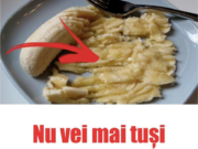 Nu vei mai tuși deloc!! Pisează o banană și adaugă aceste 2 ingrediente banale.
