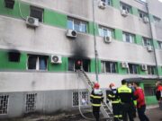 Surse: Opt morți în incendiul care a izbucnit la secția ATI a Spitalului de Boli Infecțioase din Constanța