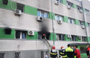 Surse: Opt morți în incendiul care a izbucnit la secția ATI a Spitalului de Boli Infecțioase din Constanța