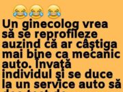 BANCUL ZILEI | Un ginecolog vrea să se reprofileze