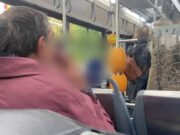 Scene revoltătoare. Un bărbat, filmat în timp ce fuma o țigară într-un autobuz din Brașov