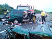 Accident cumplit în Ungaria, în care au fost implicați și români.