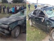 Un adolescent de 16 ani din Argeş a murit, după ce maşina în care era s-a răsturnat şi a revenit apoi pe roţi