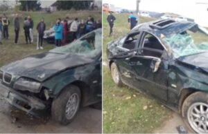 Un adolescent de 16 ani din Argeş a murit, după ce maşina în care era s-a răsturnat şi a revenit apoi pe roţi