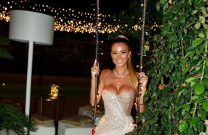 Se descurcă și cu mingea! 🙂 Imaginile cu care cea mai sexy jurnalistă a făcut senzație pe internet