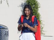Cum au surprins-o paparazzii pe Emma Răducanu. Tânăra de 18 ani arată că un adevărat supermodel la ieșirea de la antrenament
