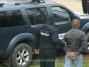 Urmăritul general a fost găsit pe bancheta din spate a unei mașini, ascuns sub bagaje şi haine.