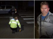 Şofer beat, lecții de matematică în fața polițiștilor și reporterilor după accident: „Păi… calculaţi! Dacă nu calculaţi, măcar lăsaţi-i pe alţii care sunt în grad…”