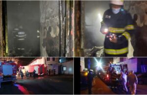 Incendiu la Spitalul de Boli Infecţioase din Ploieşti. Doi morţi şi zeci de bolnavi cu COVID evacuaţi