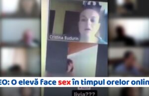 Elevă exmatriculată pentru că a fost surprinsă făcând sex în timpul lecțiilor online