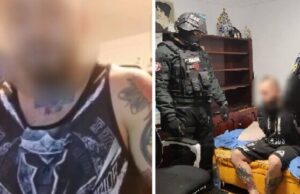 Tânărul ridicat de trupele speciale după ce a amenințat un polițist a fost reținut. Momentul în care a fost săltat de mascați