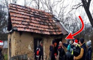 Aici trăia bunicul Victor. Fără curent electric, fără geamuri…