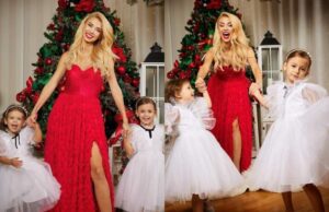 Andreea Bălan, imagini emoționante alături de fetițele ei. Cântăreața petrece sărbătorile cu familia sa –-