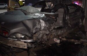 Accident grav între Mehedinți și Caraș Severin! O familie întreagă a rămas încarcerată