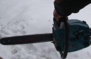 Atac cu drujba, într-un bar din județul Galați. Proprietarul localului a fost grav rănit de un fost deținut