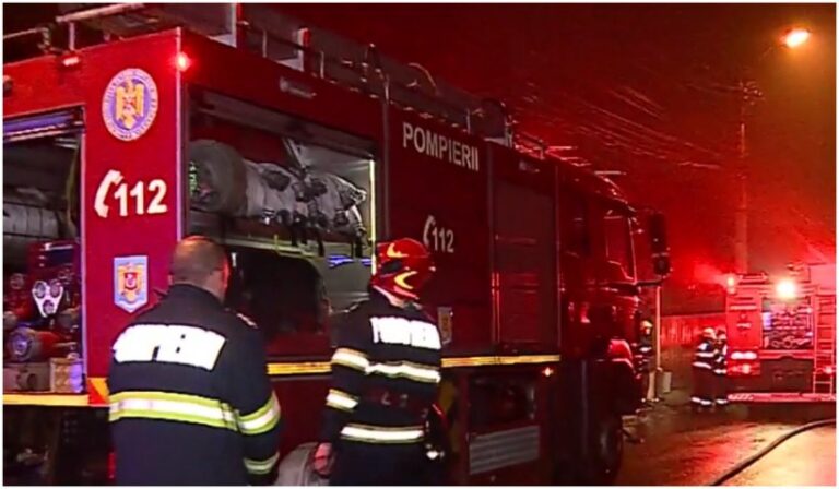 Incendii în noaptea de Revelion. Un bătrân de 92 de ani din județul Neamț a murit după ce patul în care dormea a luat foc