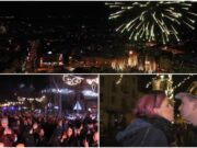La mulți ani, 2022! Imagini spectaculoase din toată țara. Românii au petrecut ca în vremurile bune