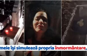 Propria înmormântare, simulată live pe TikTok, noaptea în cimitir! ”Bă…să mă plângeţi!”