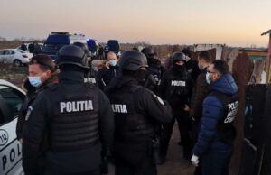 Acțiune în forță a polițiștilor la interlopii din Bolintin-Vale