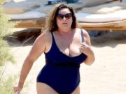 Toată lumea se întreabă ce a văzut la ea… Această doamnă grăsuță e căsătorită cu unul dintre cei mai frumoși actori.E drept că nu e nici el prea tânăr, dar… ––>>