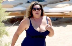 Toată lumea se întreabă ce a văzut la ea… Această doamnă grăsuță e căsătorită cu unul dintre cei mai frumoși actori.E drept că nu e nici el prea tânăr, dar… ––>>