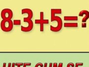 Exercitiul de clasa a II-a care a pus in dificultate mii de internauti. Care este raspunsul corect? – >