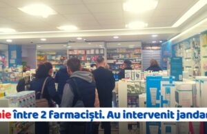 Bătaie cu pumni și picioare între doi farmaciști pornită de la o banalitate!