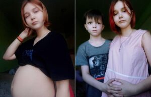 Fetița care la 13 ani a rămas însărcinată cu un băiețel de 10 ani este gravidă din nou. ”Ne-am protejat, dacă acest lucru contează”