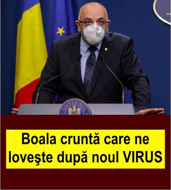 Raed Arafat AVERTIZEAZĂ ROMÂNIA! Boala cruntă care ne loveşte după noul virus –>>