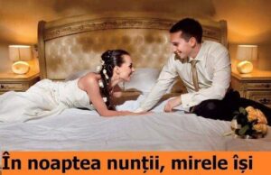În noaptea nunții, mirele își duce proaspăta soție în dormitor: Continuarea aici – >>