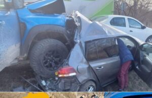 Fiul unui cunoscut om de afaceri din Gorj s-a urcat cu cel mai puternic bolid din lume pe o altă mașină din trafic –