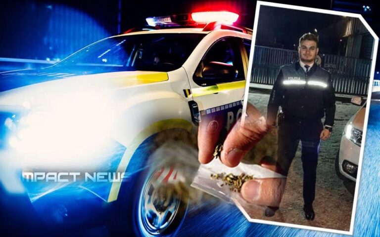 Polițist din Alexandria, prins beat și drogat la volanul unei mașini furate