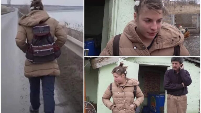 În Vârstă De 16 Ani, Bianca E Nevoită Să Meargă 26 De Kilometri Pe Jos Să Ajungă La Școală.