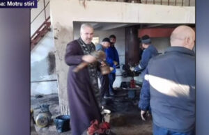 Preot chemat să sfințească instalațiile defecte care au lăsat locuitorii din Motru fără încălzire