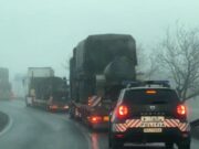 Convoaiele americane cu tehnică militară traversează România. Desfășurare impresionantă de forțe