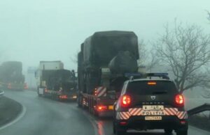 Convoaiele americane cu tehnică militară traversează România. Desfășurare impresionantă de forțe