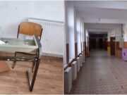 Trei elevi de clasa a VII-a au devastat o sală de clasă, sub privirile profesorilor. Cei trei ar fi consumat băuturi alcoolice