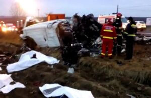 Accident cu 7 morţi, după un impact devastator la Sârca, în Iaşi