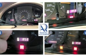 Un șofer cu Mercedes, respins la ITP! Acoperise cu bandă izolatoare becurile care indicau defecțiunile