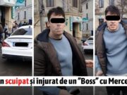 Pentru că nu s-a dat de pe trecere, un tânăr a fost scuipat și înjurat de un ”Boss” cu Mercedes!
