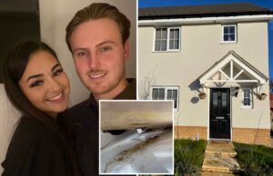 Doi tineri au trăit un adevărat coșmar după ce au cumpărat o casă în valoare de 385.000 de lire sterline care părea a fi in perfectă stare. Incredibil ce au putut să găsească sub pereți –