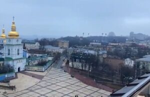 Momentul în care sirenele anunță atacul Rusiei asupra Ucrainei: ”Alarmele antiaeriene sună pentru prima dată în Kiev!”
