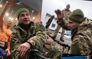 Vitali Klitschko s-a ținut de cuvânt și a pus mâna pe armă! Fostul campion mondial la box apără orașul pe care-l conduce, Kiev