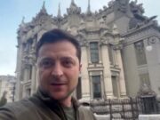 Volodimir Zelenski, preşedintele Ucrainei: „Vom câştiga! Vă rog să veniți, vă vom da arme”